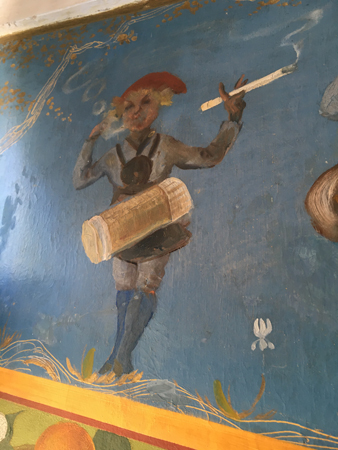 Rökande tomteflicka av Carl-Erik Törner Rökande tomteflicka av Carl-Erik Törner