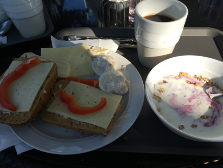 Min hotellfrukost söndag