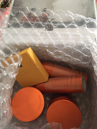 Happy Buddha duschgel och kroppskräm