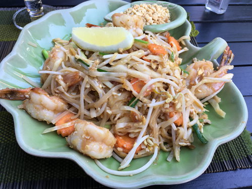 Pad Thai på Ginn Dee
