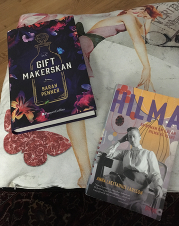 Bokbyte Giftmakerskan och Hilma onsdag morgon