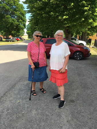 Annas snälla mamma och Anna på höjden