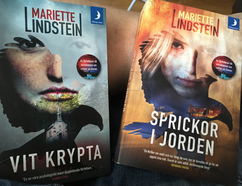 Mariette Lindsteins böcker Vit krypta och Sprickor i jorden