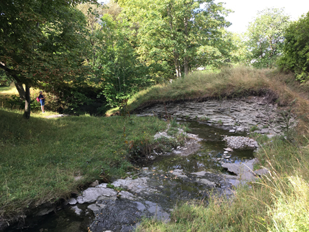 Bäck på väg upp mot Visby