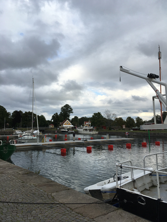 Båtar i Motala hamn 16 augusti