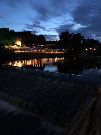 Fyrisån vid Upplandsmuseet och Åkanten