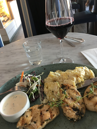 Rödvin kyckling potatisgratäng Sjöglimten