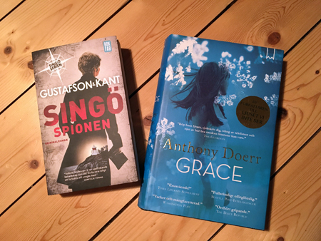 Böckerna Singöspionen och Grace
