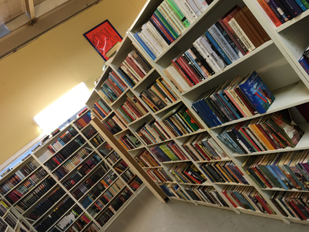 Böcker på Återvinningen