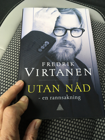 Fredrik Virtanens bok Utan nåd