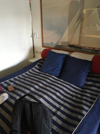 Skön men hård säng