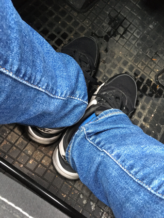 Jeans för första gången på över en månad