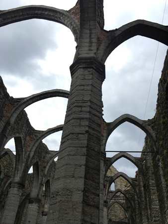 St Karins kyrkoruin i Visby