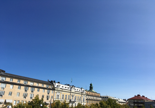 Utsikt Statt från Gallerians takparkering