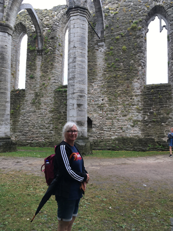 Anna i St Karins kyrkoruin i Visby