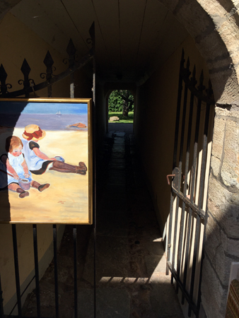 En gång ner från Storgatan till den hemliga trädgården