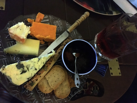 Ost dessertvin kex marmelad