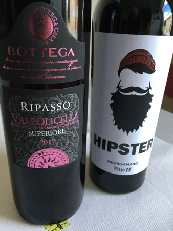 Bottega ripasso och Hipster vin