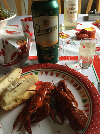 De två första kräftorna