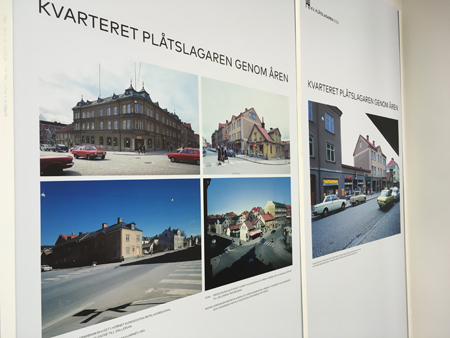 Utställning om kvarteret Plåtslagaren