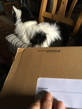 Brunt paket från Bokfabriken och Lucifer