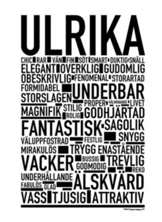 Ulrikaposter Wallstars