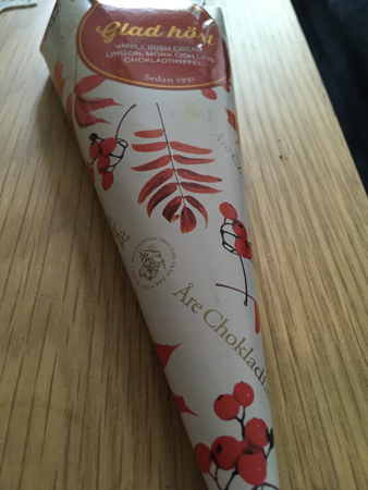 Chokladstrut Glad höst Åre chokladfabrik