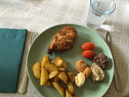 Kyckling potatis och röror