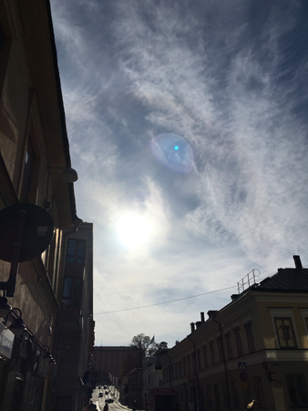 Sol på Drottninggatan