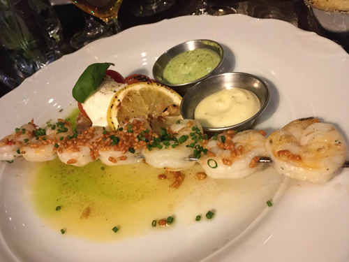 Scampi med cremolata och aioli Aaltos