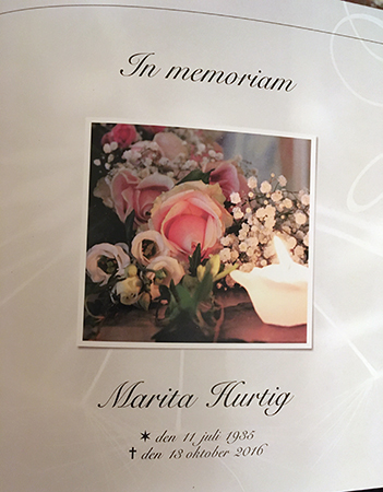 Marita H in memoriam