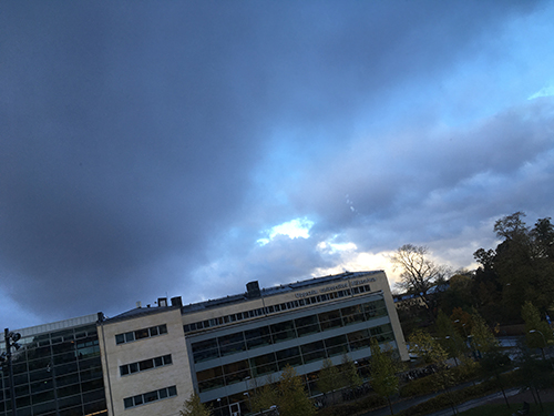 Dramatisk himmel