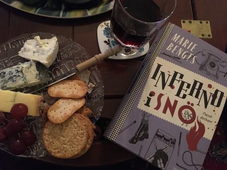 Ostassiett o boken Inferno i snö