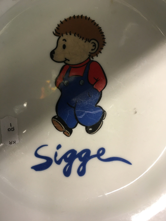 Sigge på Helping hand