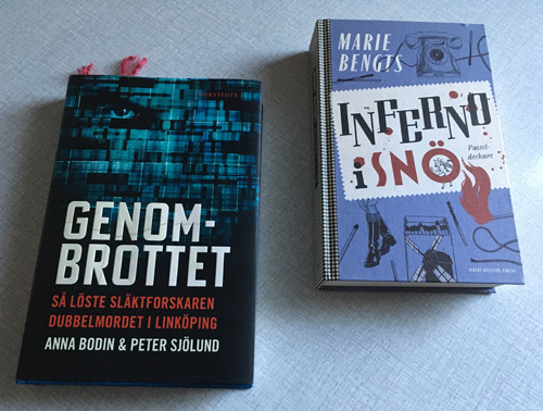 Böckerna Genombrottet och Inferno i snö