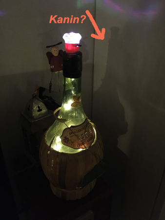 Korkbelysning vinflaska 2