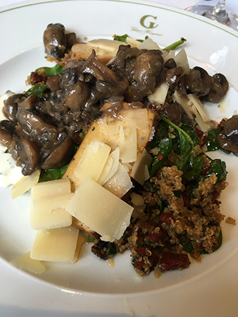 Lunch med svamp tofu etc Gimo