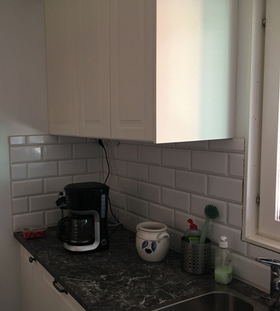 Kaffebryggare i IMs kök