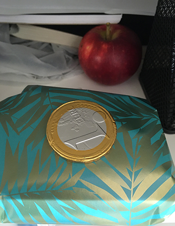 Present och chokladpeng