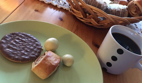 Min fikaassiett hos Jerry födelsedag 2021