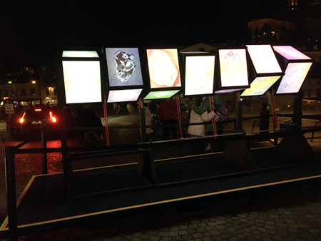 Ljusverk vid Gamla torget