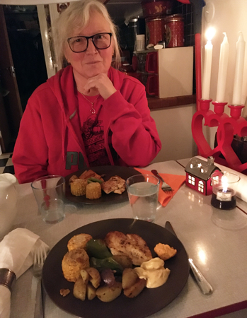 Anna middag första advent 2021