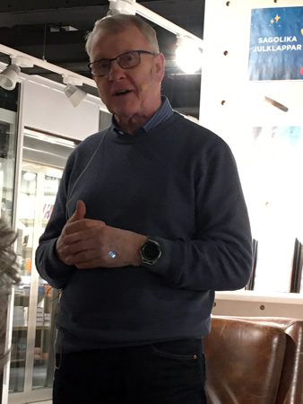 Christer Nordström på Akademibokhandeln