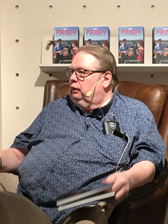 Ulf Broberg på Akademibokhandeln