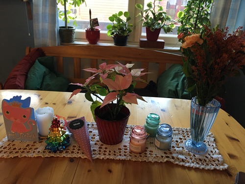 Blommor etc hos Jerry