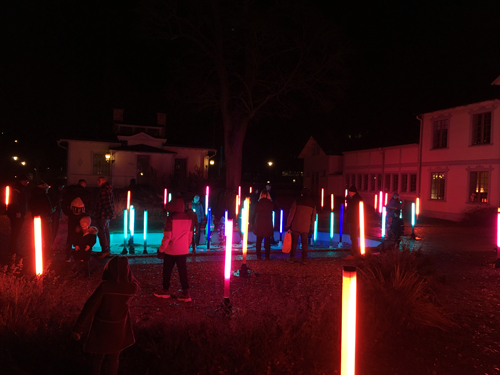 Ljusverk vid Slottskällan