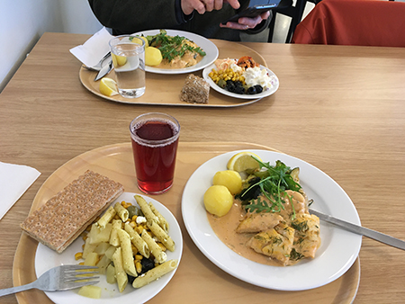 Fisklunch med A på Feiroz