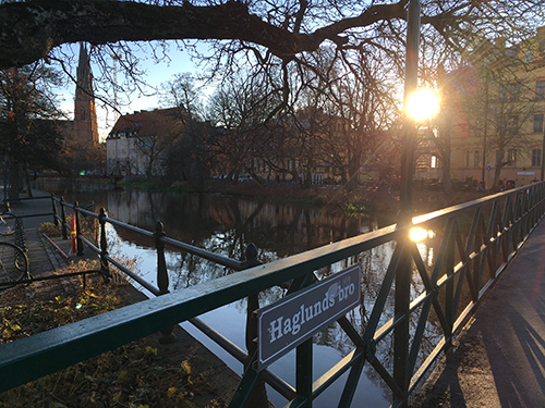 Höst vid Haglunds bro