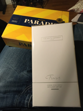 Paradis från svärmor White Company duschcrème o lotion fr Anna