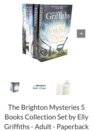 The Brighton Mysteries Collection av Ellly Griffiths av Linn o Jordan